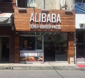 Ali Baba Doner Burger Patso Menu